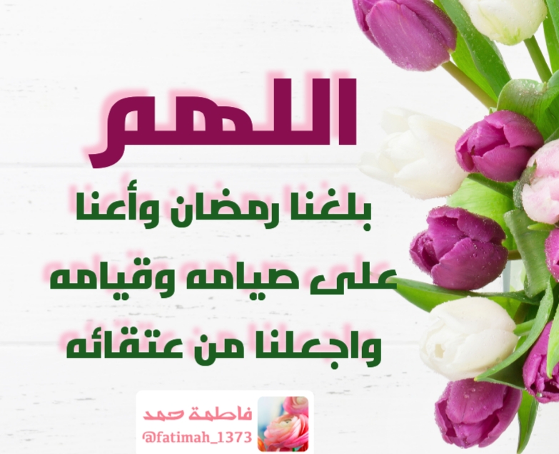 اللهم بلغنا …